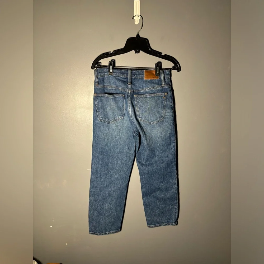 Madewell Classic Straight Jeans in Coldbrook Wash Size 25 - Picture 3 of 5